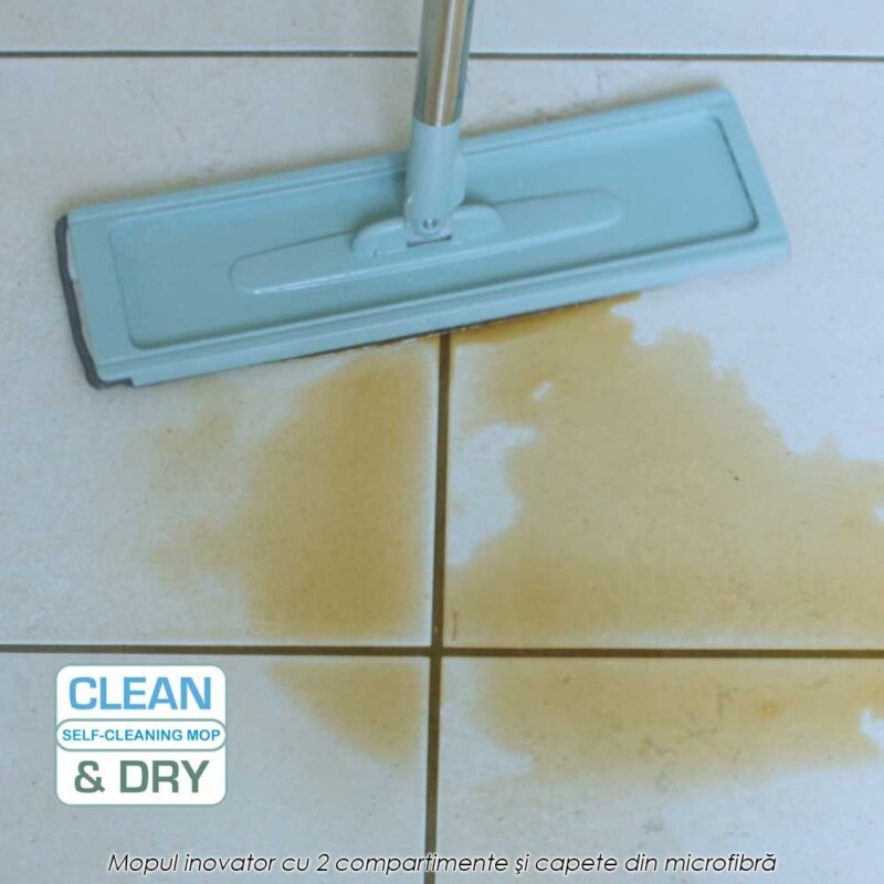 Clean and dry mop